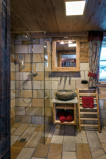Tiny Chalet rustico-stanza-da-bagno