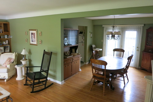 Taking Down Wall Between Kitchen And Dining Room : Talk about a transformation: a wall between the kitchen ... / I felt like ty pennington on.