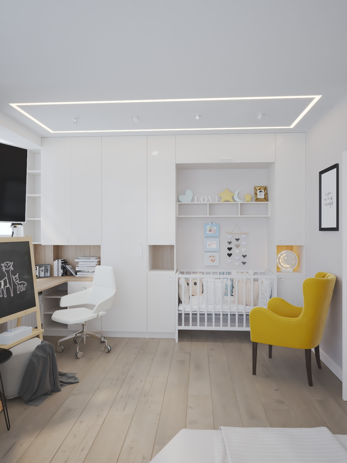 Трехкомнатная квартира №2 / Чебоксары / 2020 год