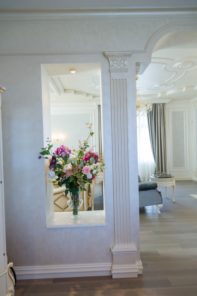 Интерьер дома в классическом стиле (500 кв м)