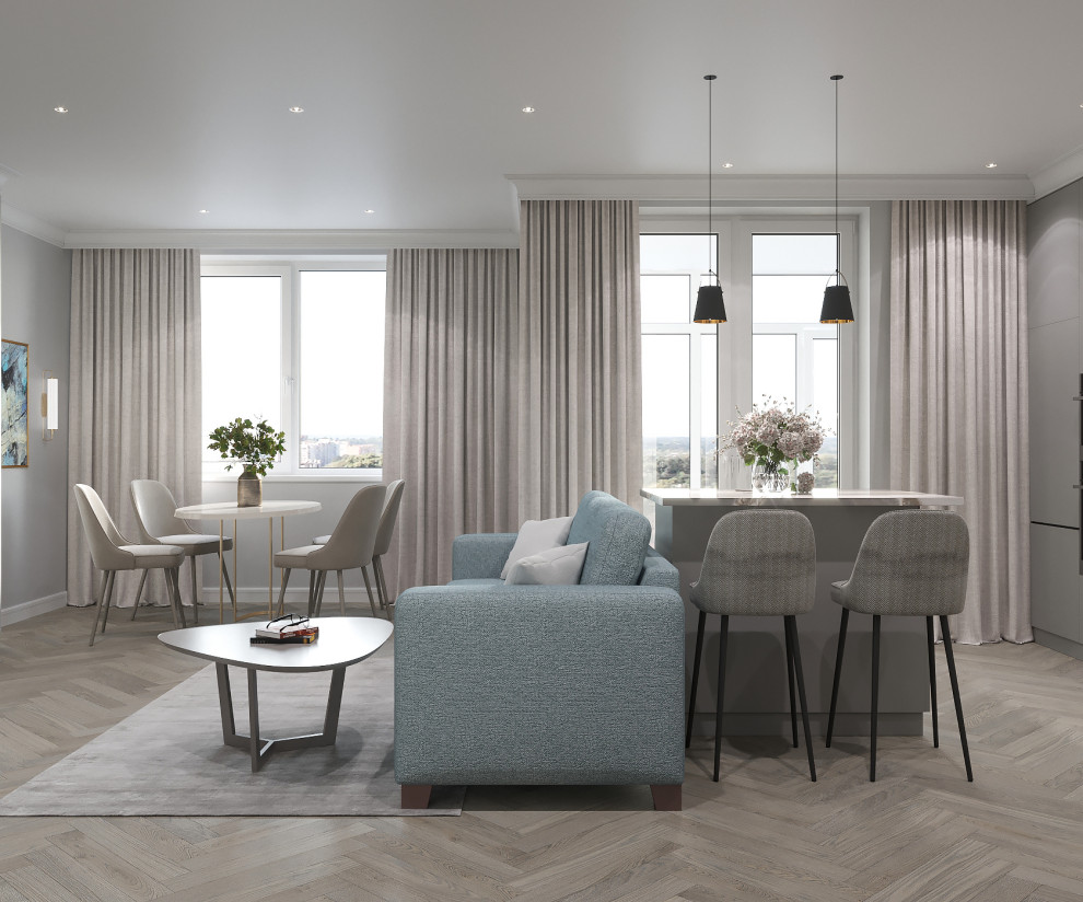 Весна на Заречной улице. Гостиная-столовая