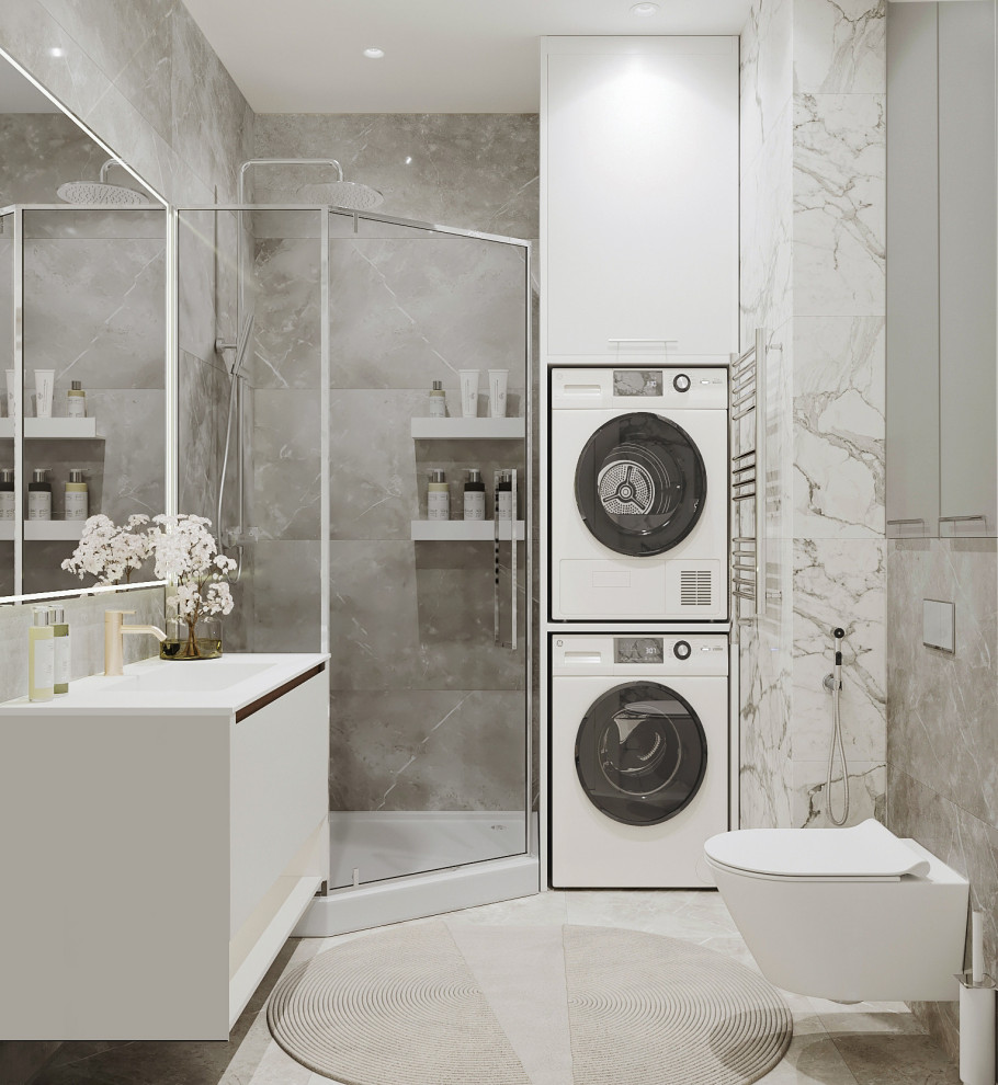 Интерьер в современном стиле в ЖК NOW