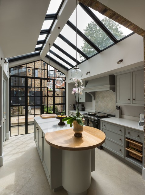 South Hill Park transitional-kitchen