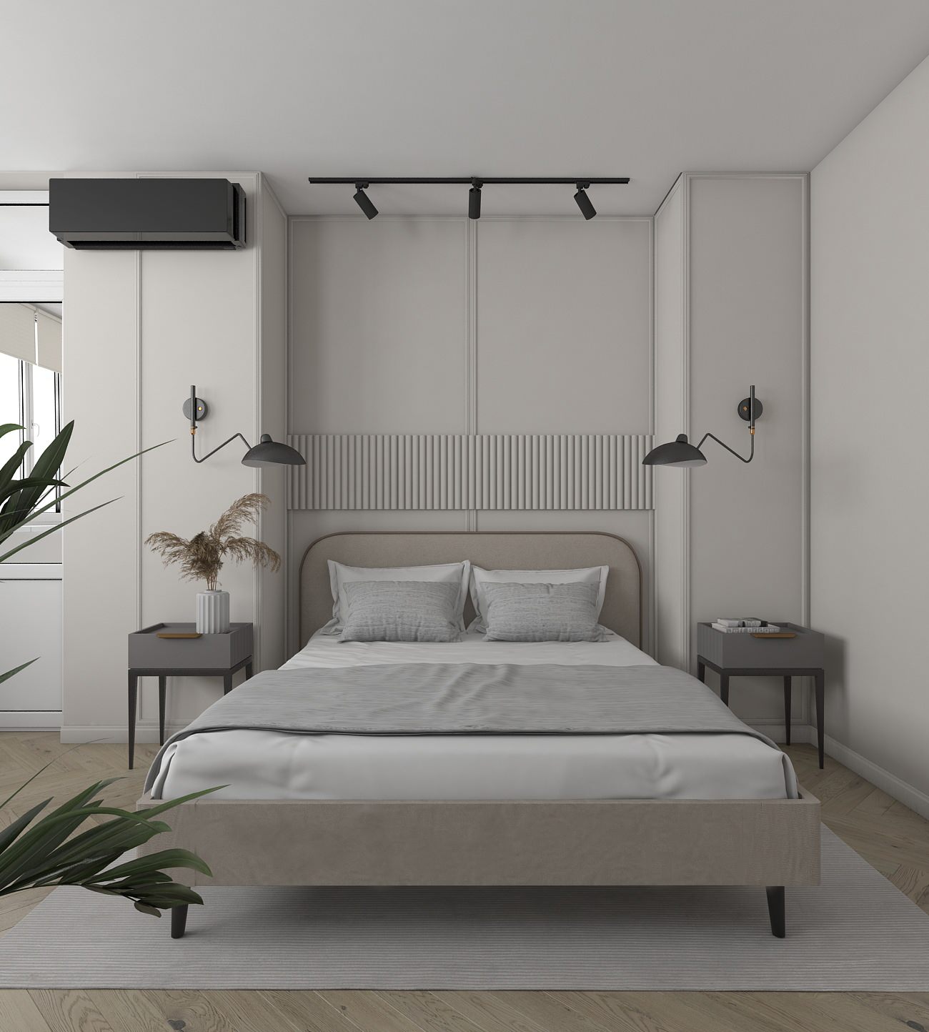 Квартира с нотками графики