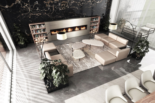 Wohnzimmer contemporary-vardagsrum