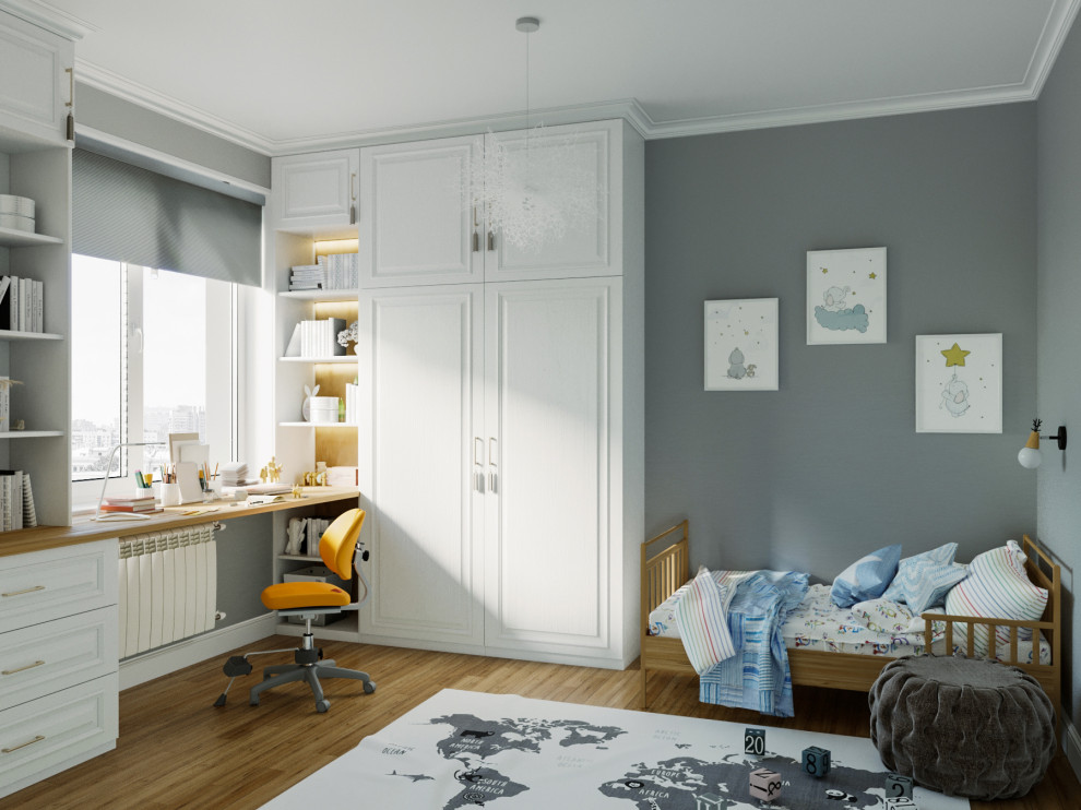 Дизайн интерьера 3-х комнатной квартиры в ЖК Берёзовая Роща