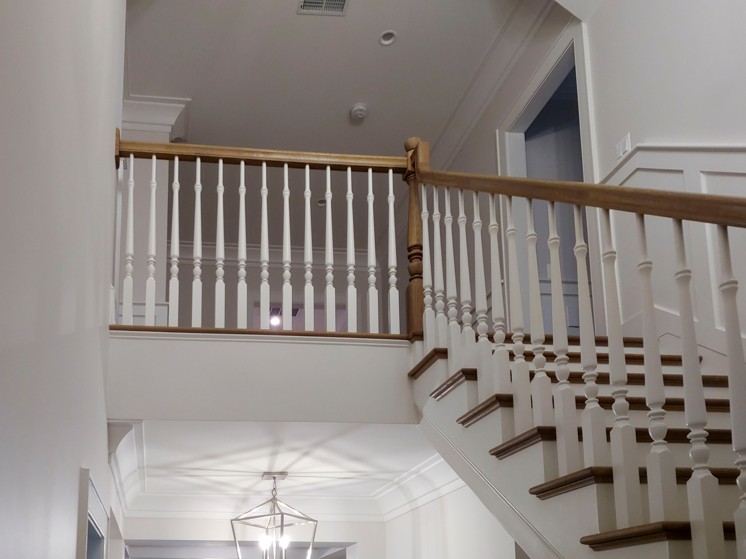 103_Classic Staircase with Stunning Handcrafted Oak Railing System, Aldie VA 201