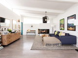 Midcentury Living Room by Tensegrity Homes
