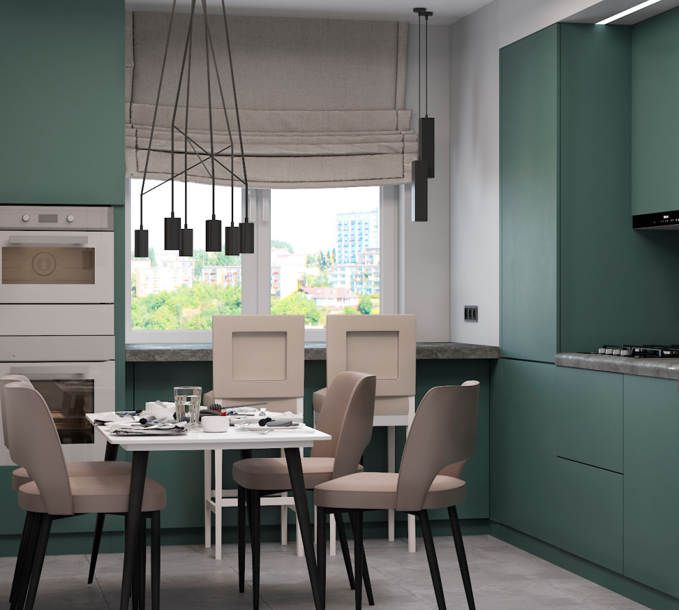 3d визуализация кухни