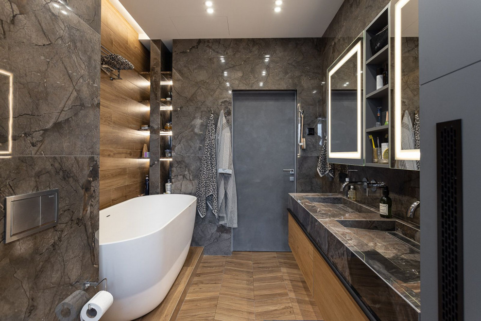 Ремонт квартиры в современном стиле в новом ЖК Москвы