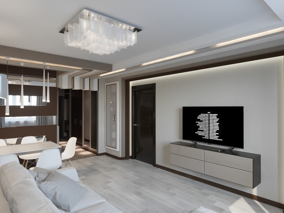 Проект трёхкомнатной квартиры IO001