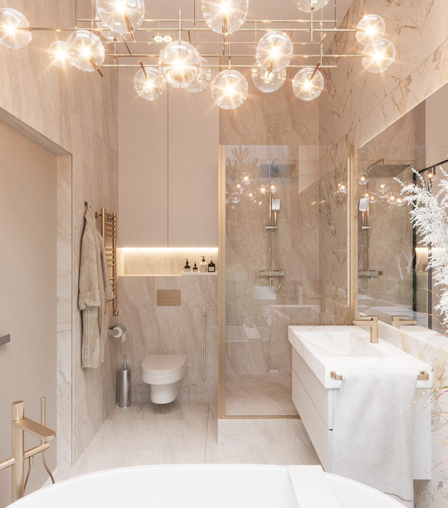 Дизайн светлого сан.узла