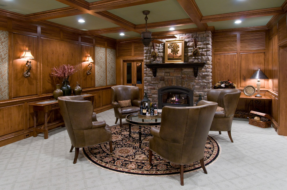 Southern Illinois Country Estate - Traditional - Living Room - Orlando ...