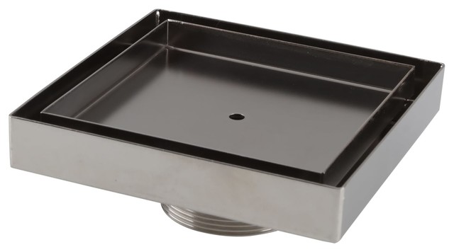 Miseno Msdr 5 Linea Square Tile Insert Shower Drain Stainless Steel Miseno Msdr 5 Linea Square Tile Insert Shower Drain Stainless Steel
