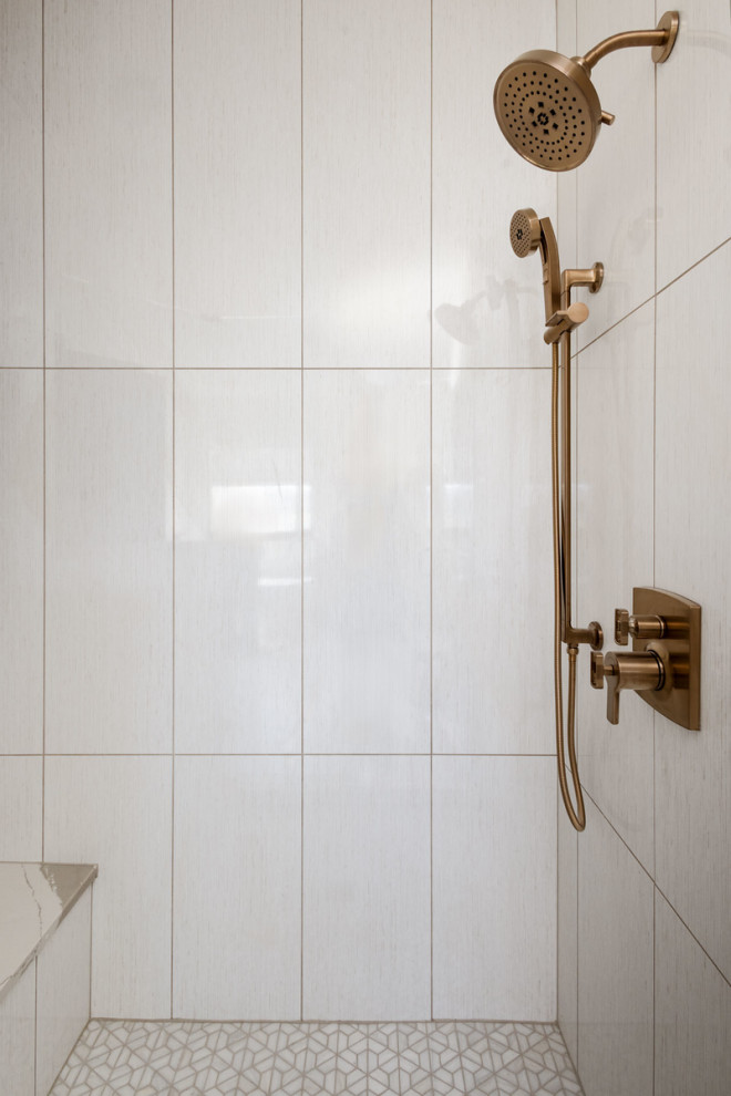 Home design - transitional home design idea in Denver