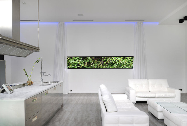 Villa Mougins contemporary-vardagsrum