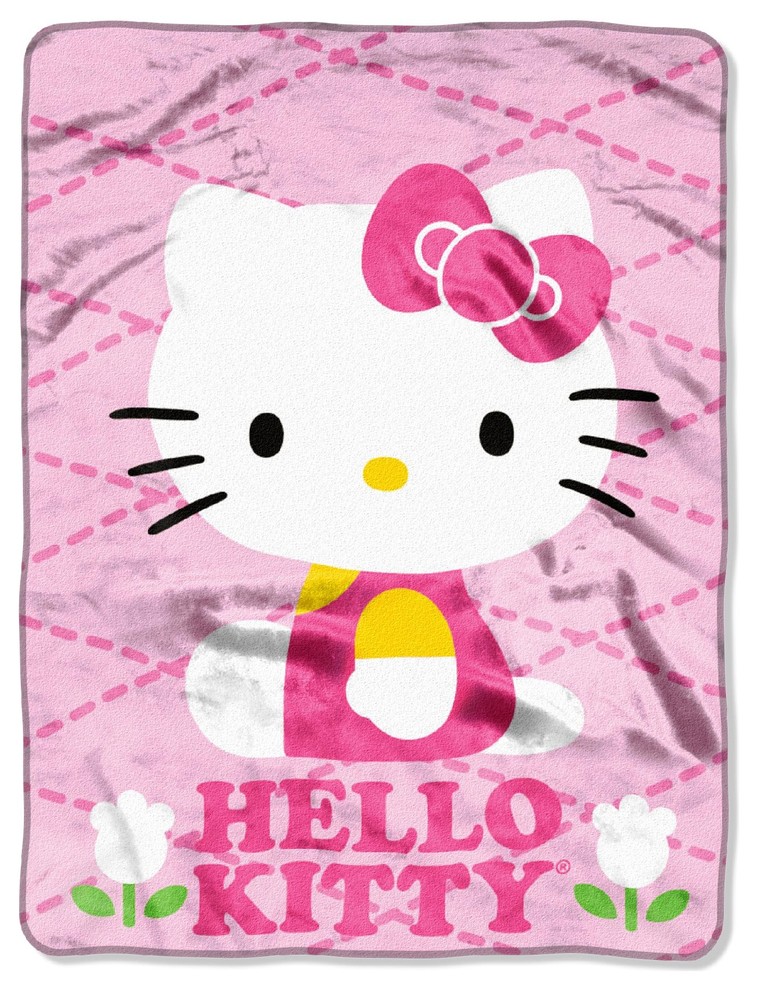 Hello Kitty Micro Raschel Blanket