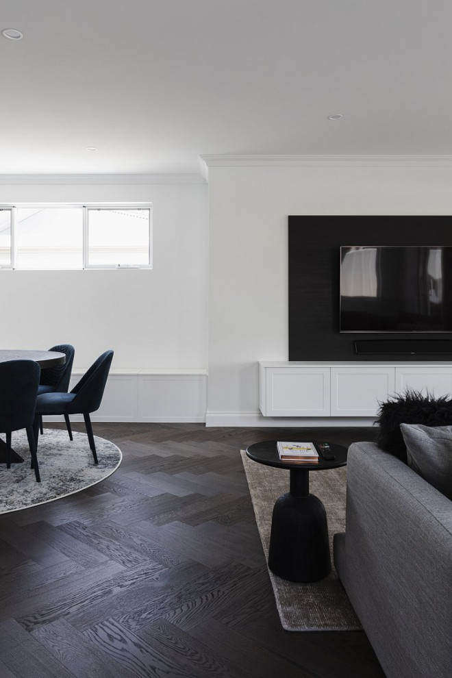 Черно-белый интерьер