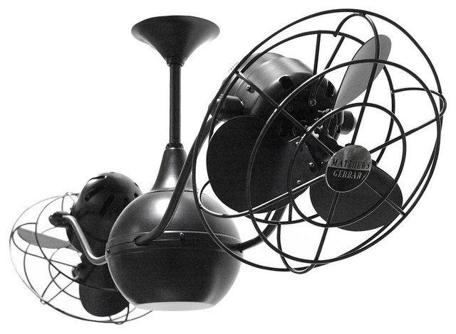Ceiling Fan Angular Rotation Vent Bettina Rotational Ceiling Fan - Industrial - Ceiling Fans - by ...