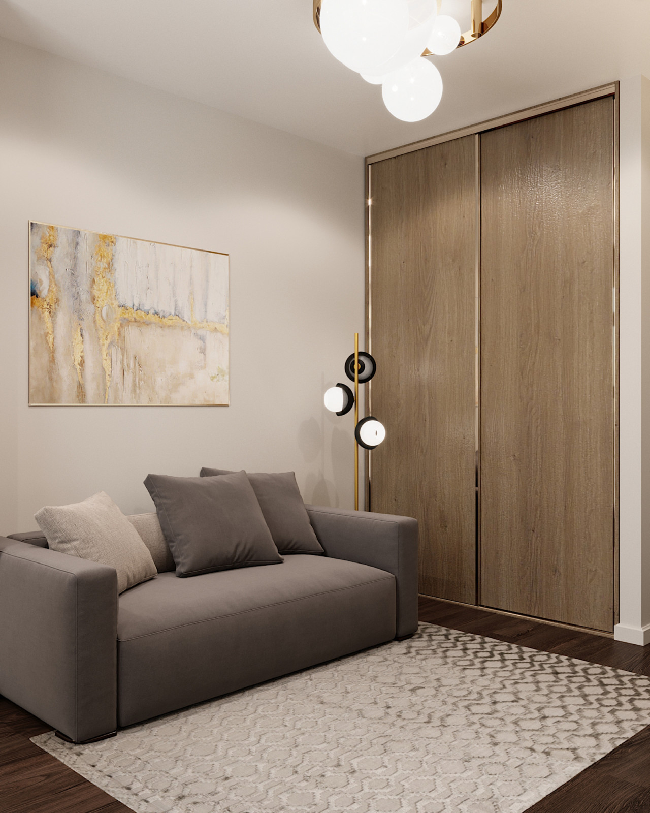 Уютная квартира на Серебрякова 84,8 кв м