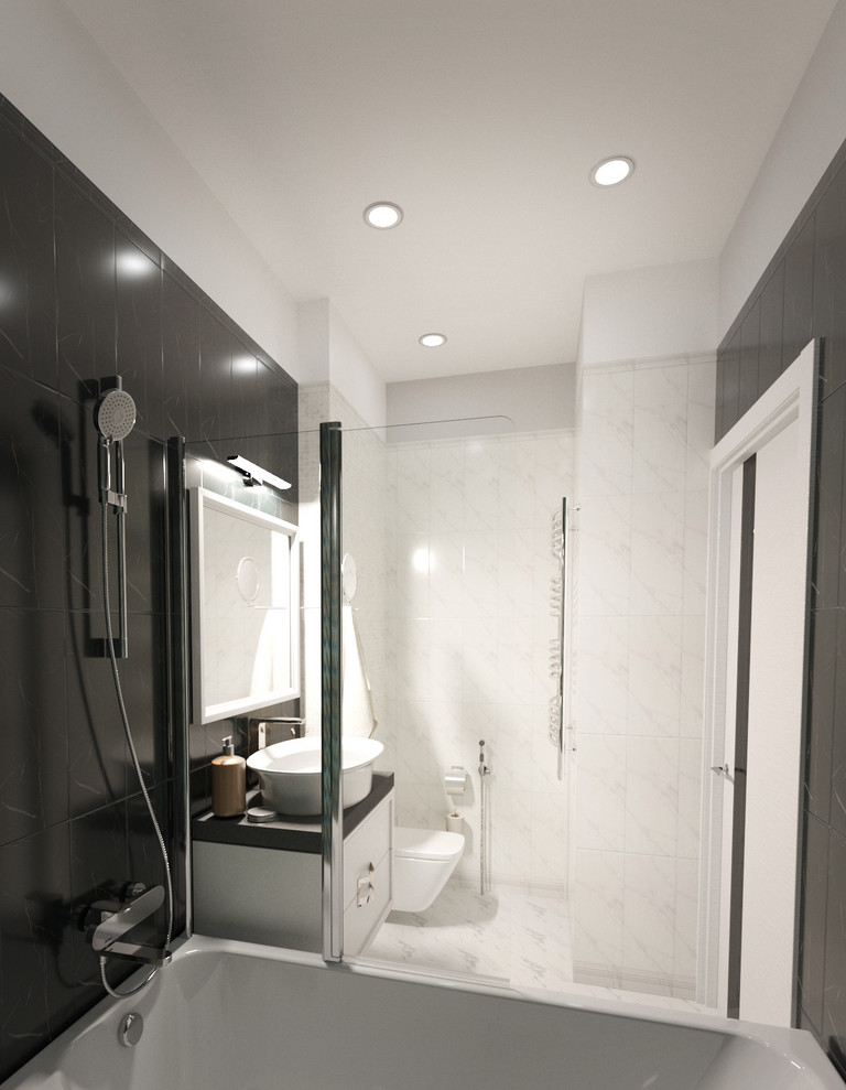 Квартира в двух уровнях