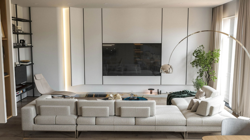 Дизайн загородного дома. Современный стиль.