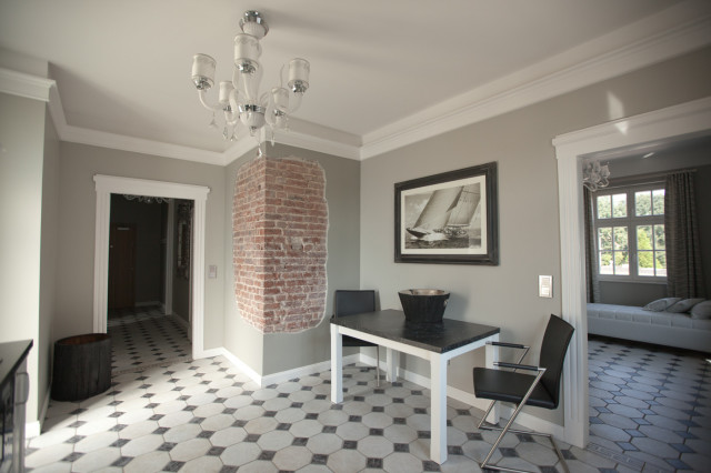 Umbau einer Polizeistation hin zu Service Apartments dining-room