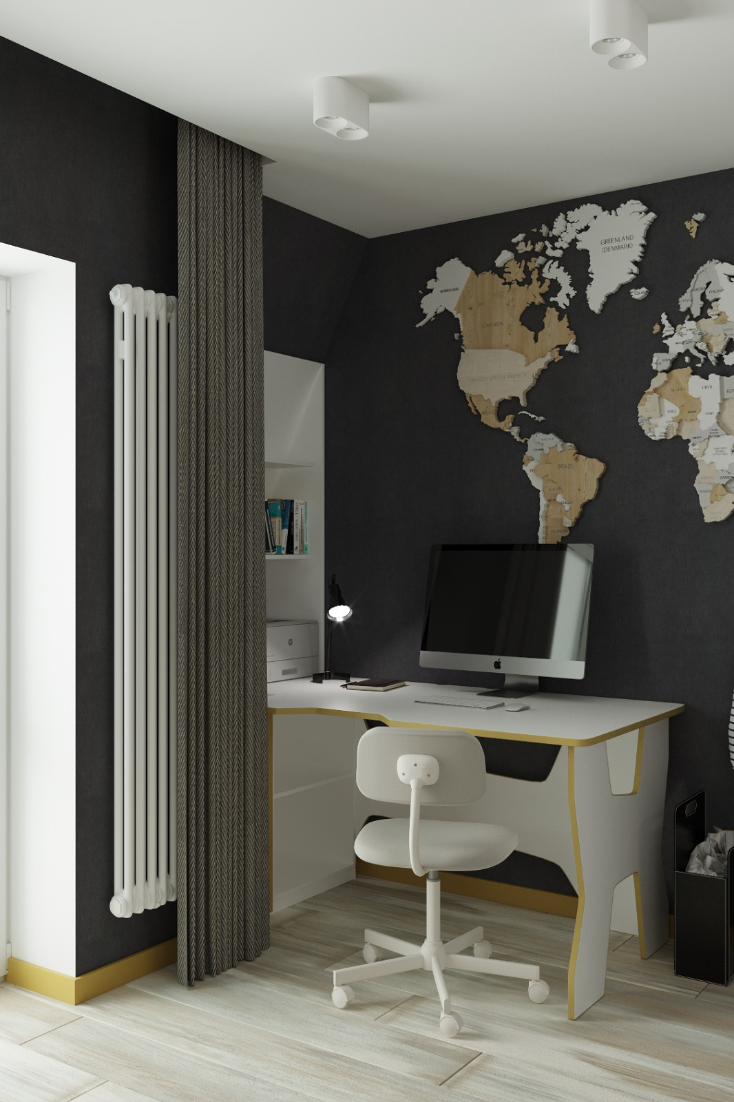 Проект 3-х комнатной квартиры в ЖК "Красный Бор"Главным запросом было разместить