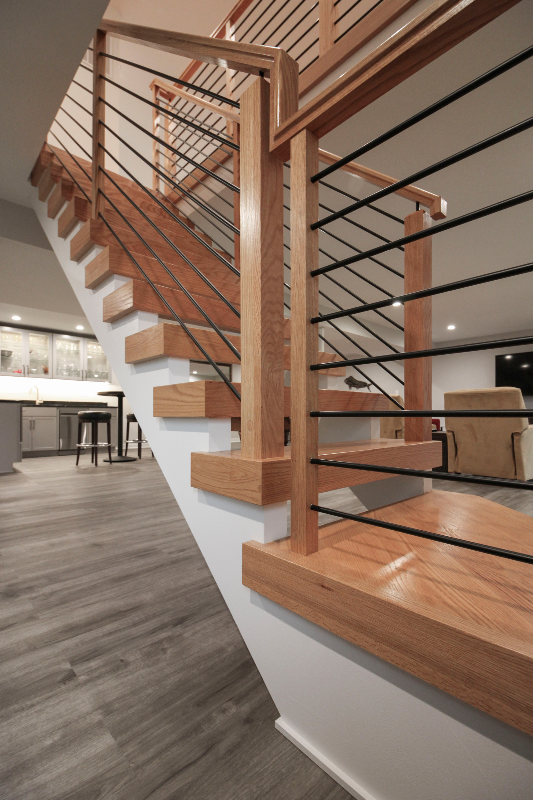 99_Modern & Open L-Shape-Winder Stair, Arlington VA 22207