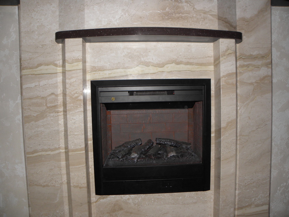 Лестница из композита кварца Tecnistone Brilliant White