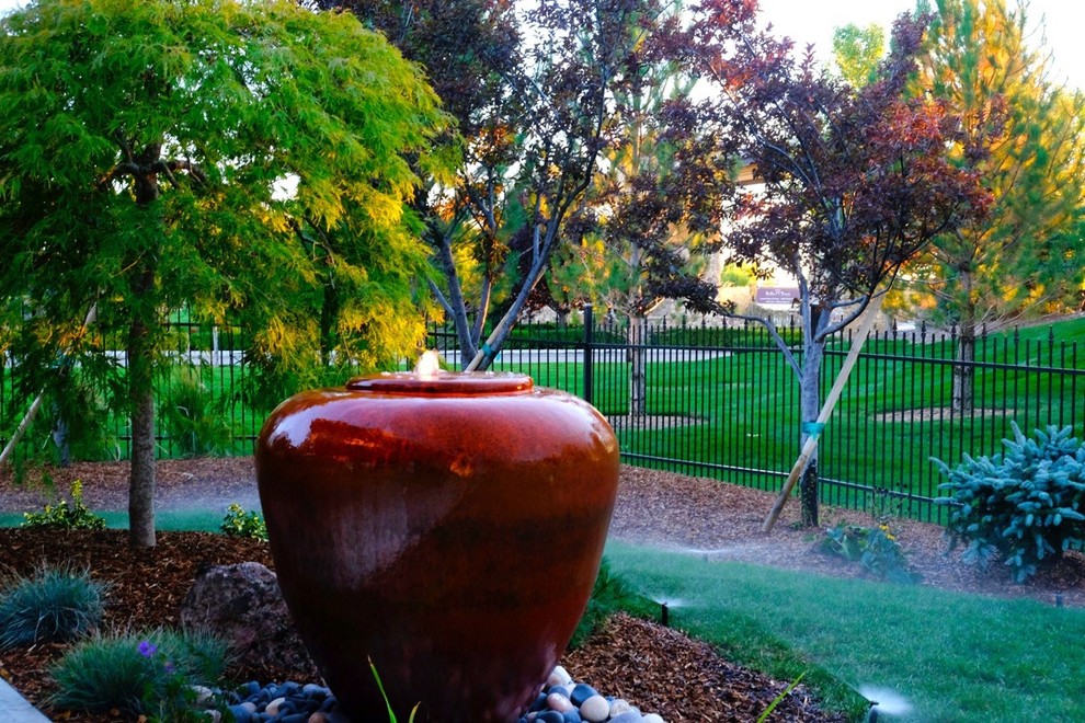 Pottery Fountains Traditional Landscape Boise by Idaho Rock