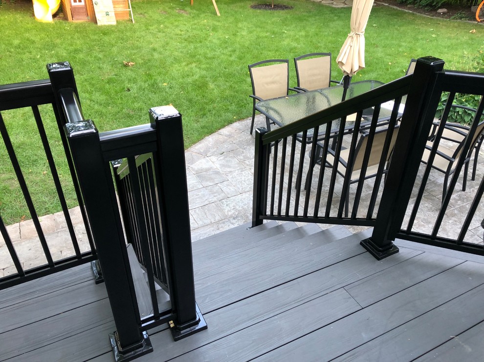 Aluminum Spindle Deck Railings 137 Contemporary Deck Toronto
