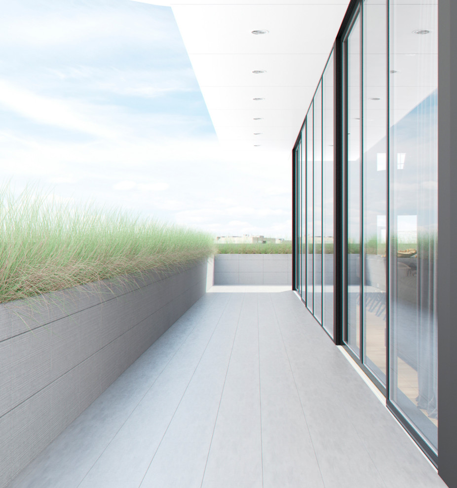 терраса на крыше