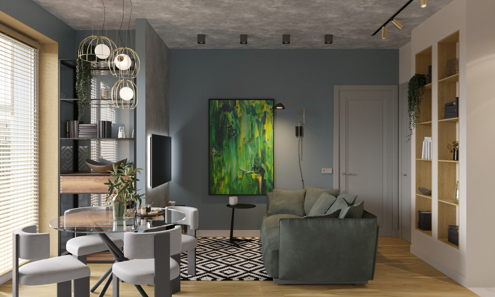 Квартира с 2 полноценными спальнями 60 м2