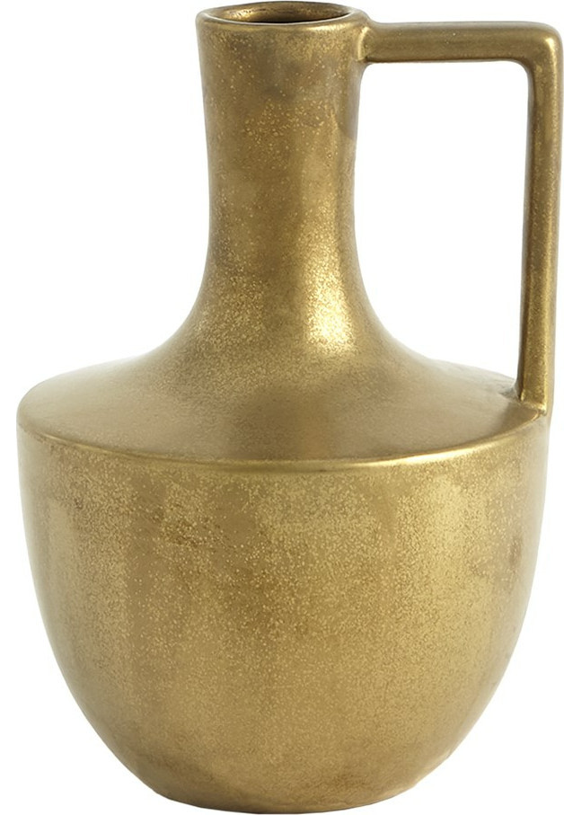 Handle Vase Gold