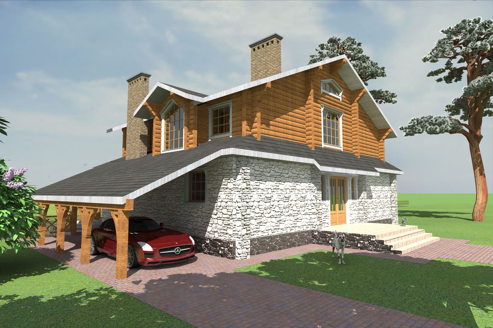 Деревянные строения