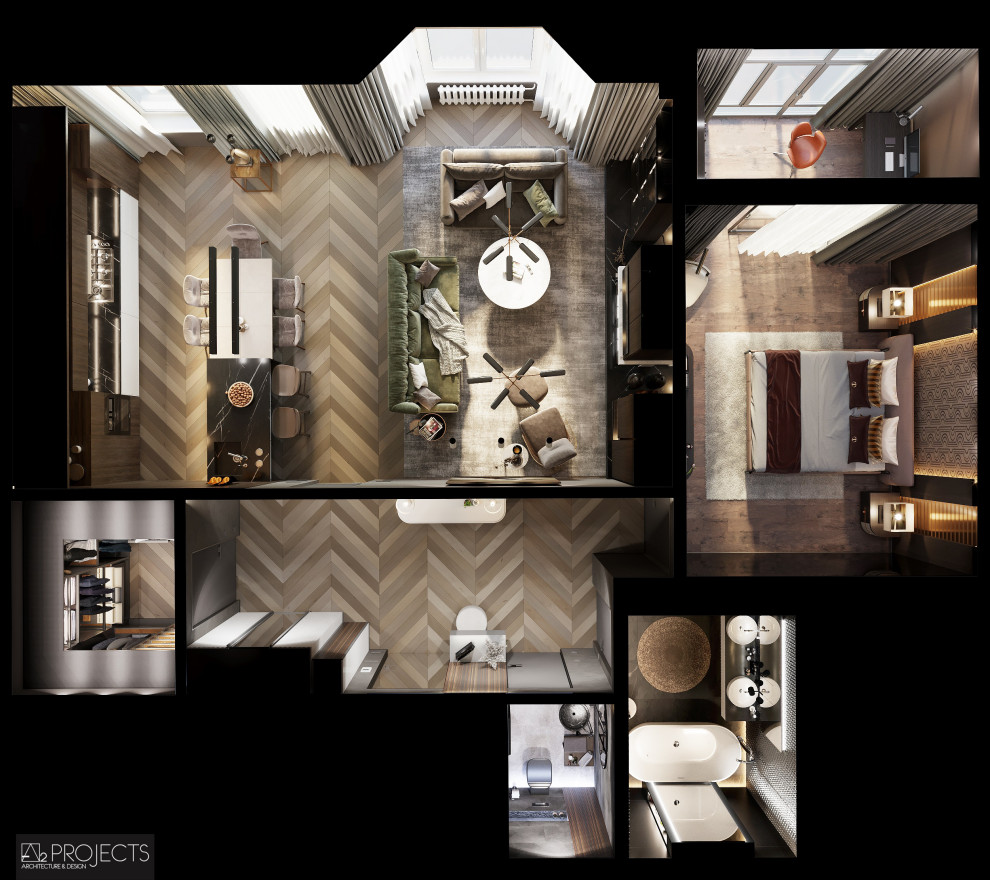 Дизайн-проект квартиры 80м2