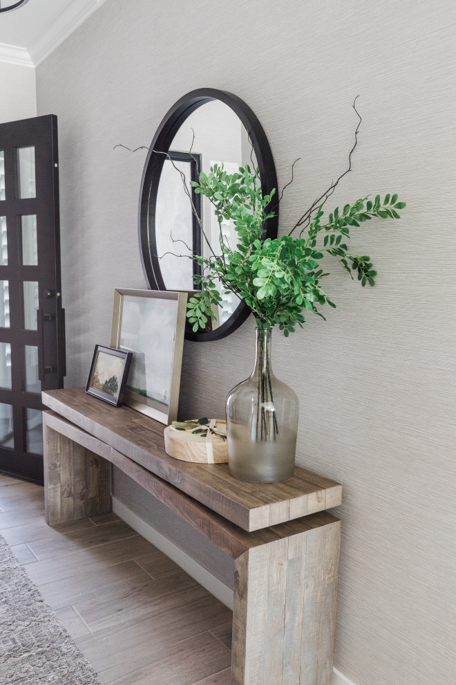 Entryway - modern entryway idea in Phoenix