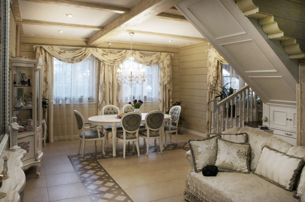 Дизайн интерьера коттеджа в Александровской