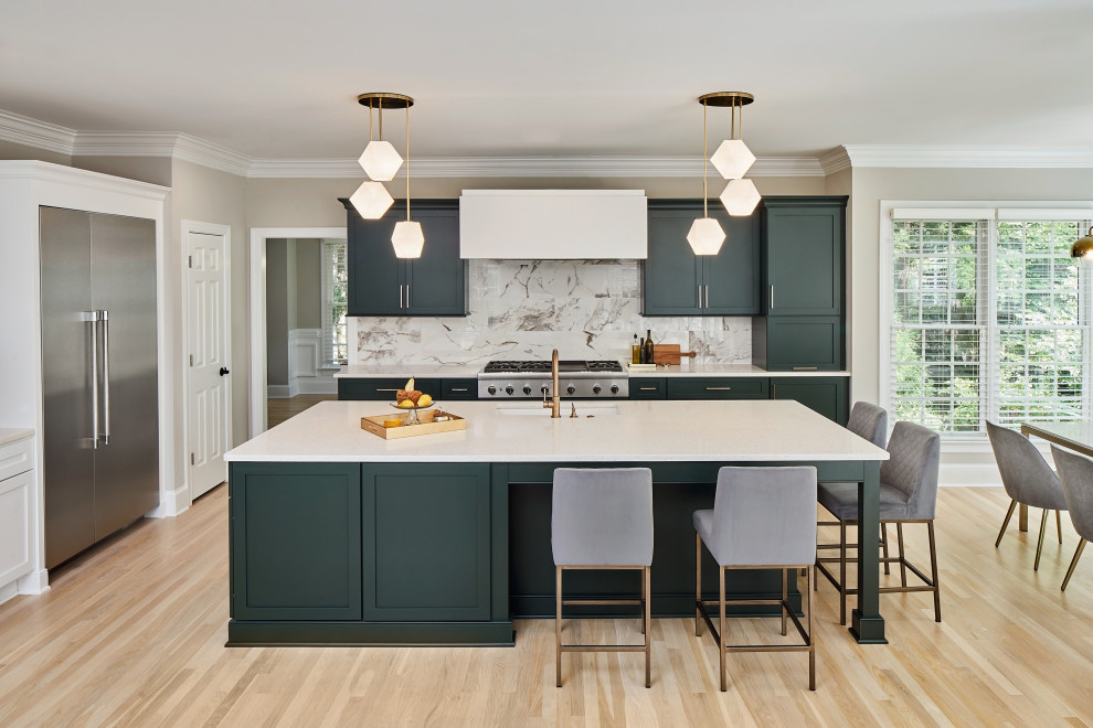 Lila Wood Kitchen Remodel - Transitional - Kitchen - Charlotte - by ...