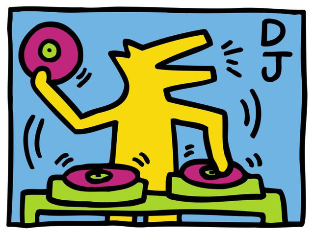Keith Haring, DJ - Contemporary - Prints And Posters - by 