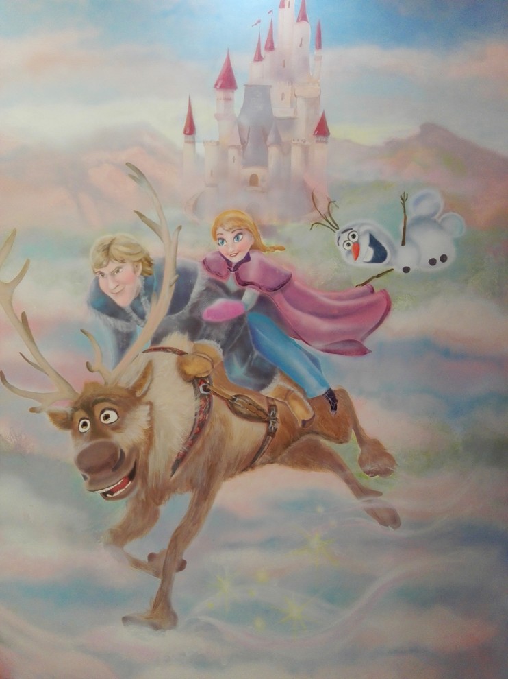 РОСПИСЬ детской на Петроградке