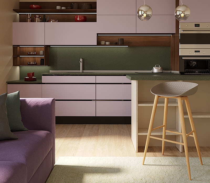 гостиная студия