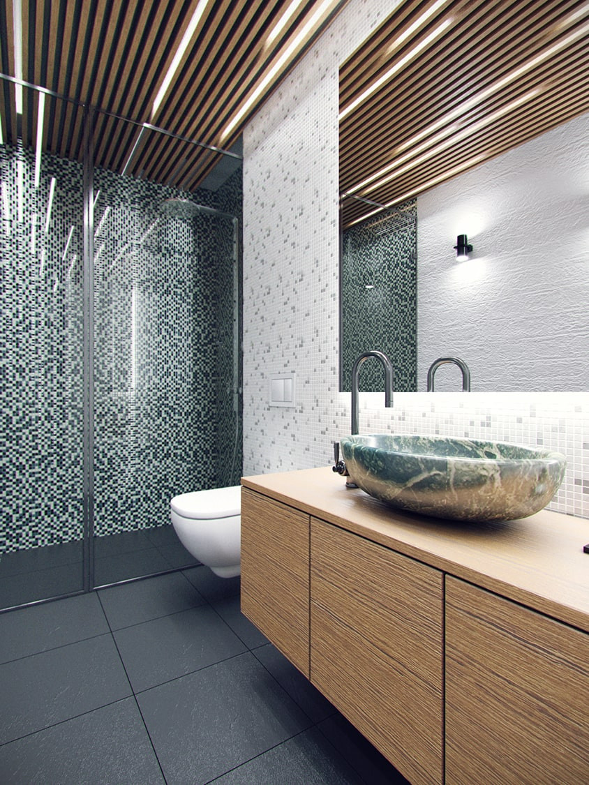 Загородный дом в сосновом лесу