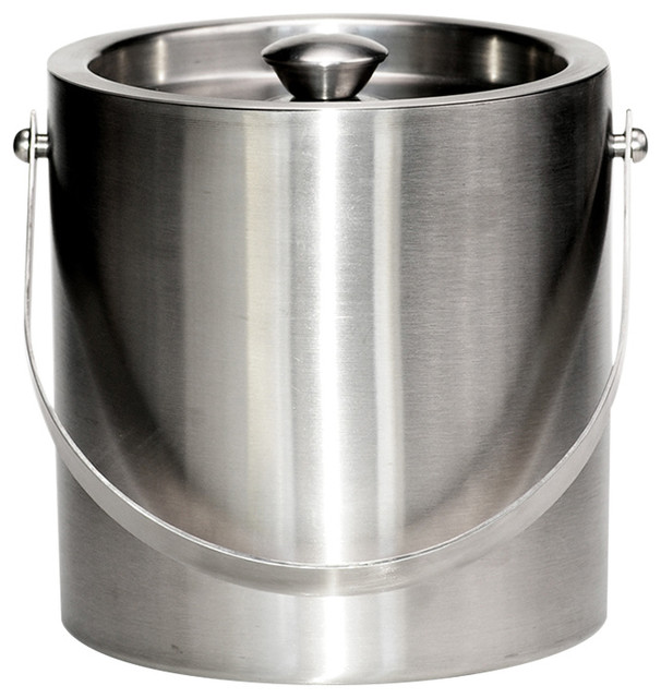 Stainless Steel Doubled Walled 2-Quart Ice Bucket