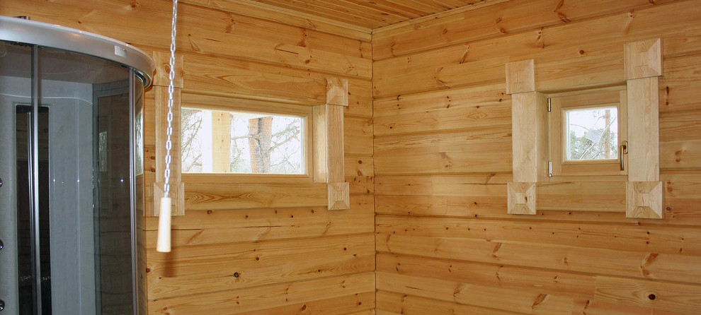 Баня на берегу Вуоксы