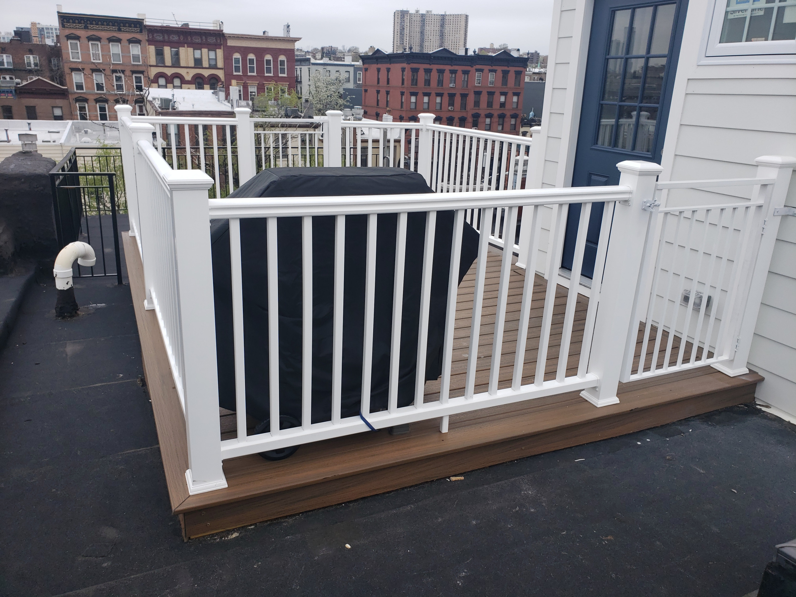 New Roof Deck, Kitchen and Bathroom Remodel on Garden Street in Hoboken