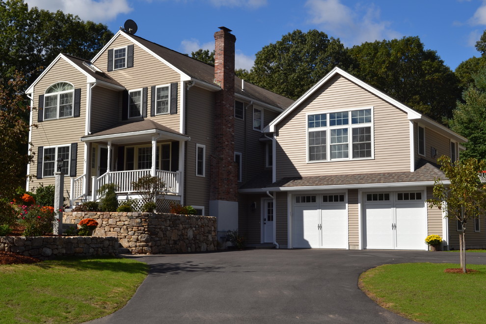 Family Room Over Garage Traditional Exterior Boston By