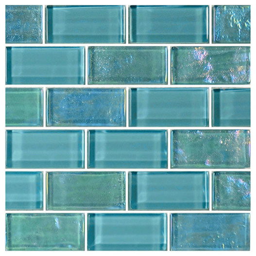 Turquoise Tile 12"x12" glass tile blends twilight series - modern - mosaic tile Turquoise Tile 12"x12" glass tile blends twilight series - modern - mosaic tile