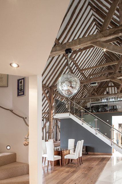 Barn Conversion lantlig-matplats